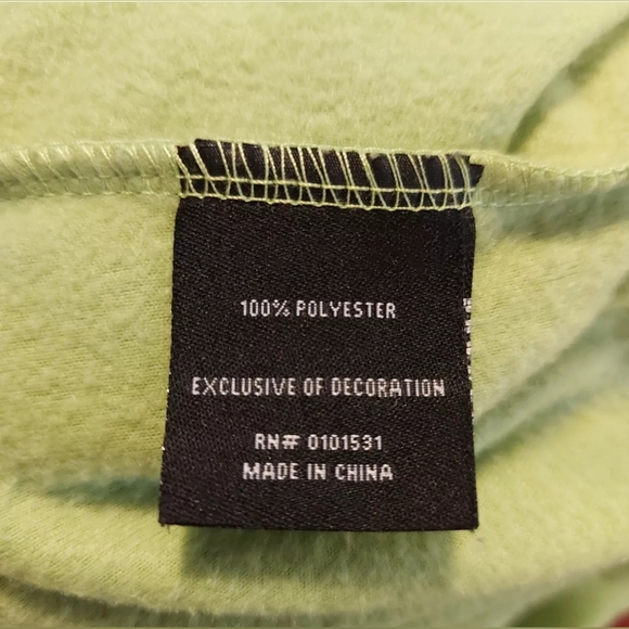 Starwars Yoda Bodysuit Pajamas Costume Onies Sleepwear Green Size Large Unisex - Picture 7 of 12